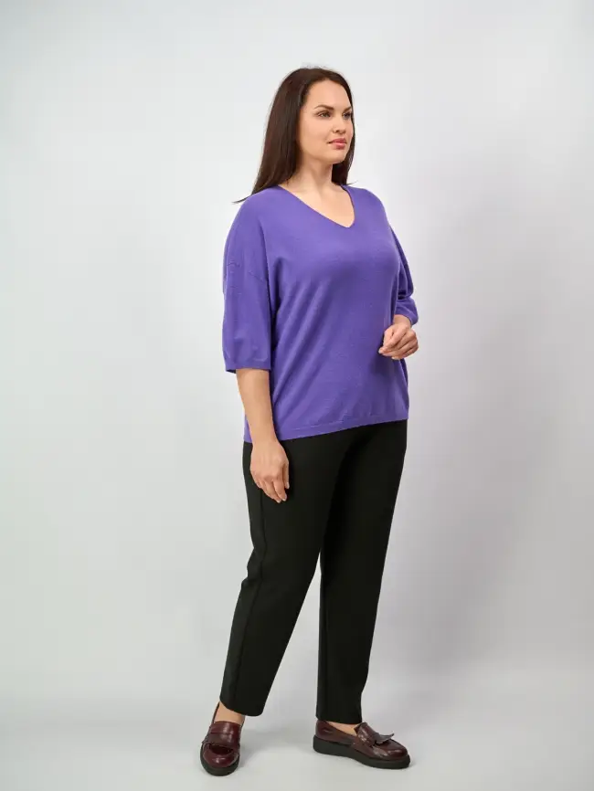 Джемпер 20241 ЭттоПлюс Размер 50-58 фото 18