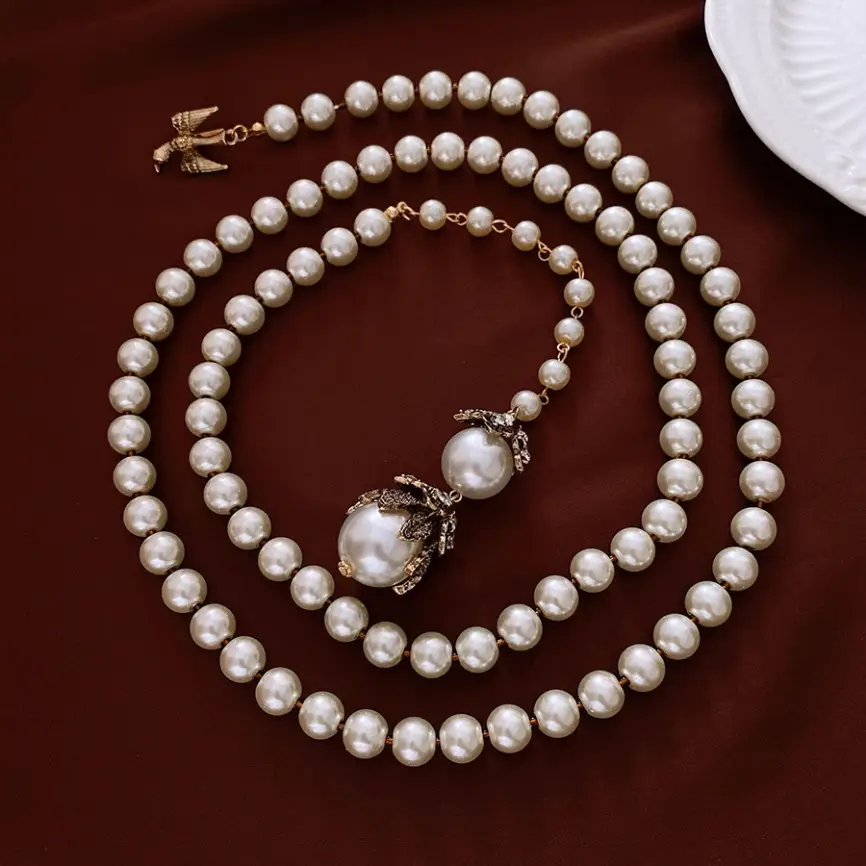 Ожерелье Птичка Б0099 фото 3