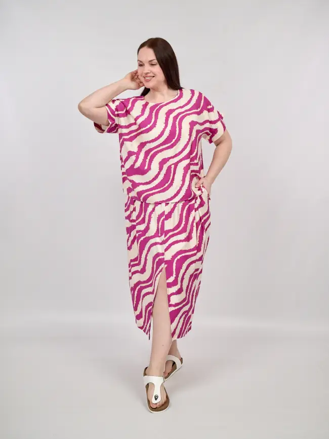 Юбка ЭттоПлюс 0023 Размеры 48-60 фото 24