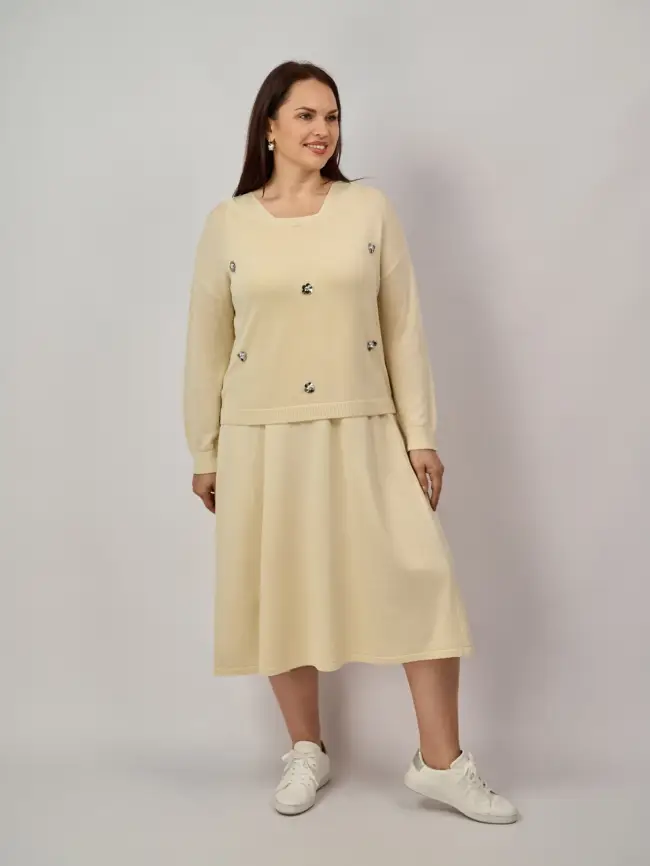 Платье с накидкой 23338 Размер 50-58 фото 25