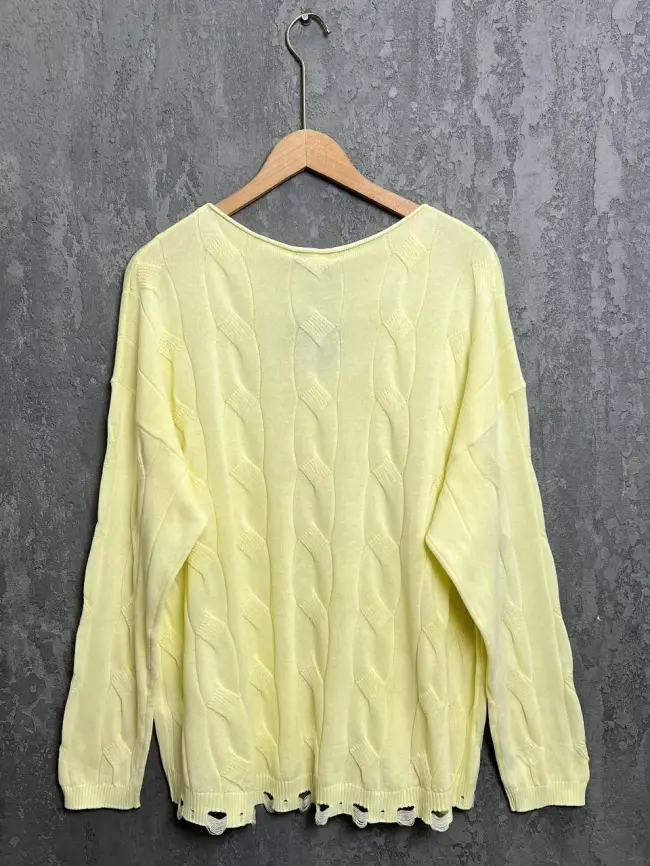 Джемпер Италия с круглым горлом 3388 Размер 50-58 фото 46