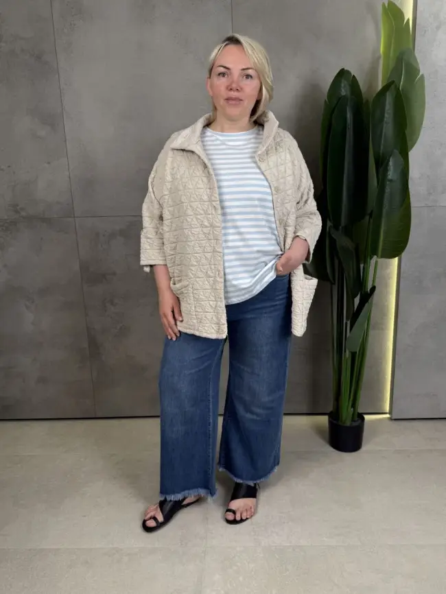 Футболка в полоску ЭттоПлюс 010-1 Размер 50-58 фото 49