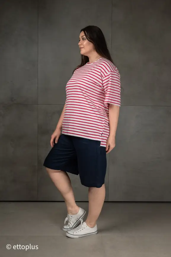 Футболка в полоску ЭттоПлюс 034 Размер 50-58 фото 82