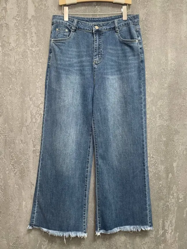 Джинсы палаццо 999 Размеры 50-58 фото 26