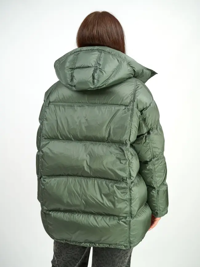 Пуховик зимний 9903 удлиненный Размер 50-60 фото 34