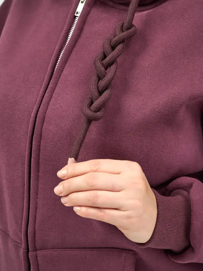 Худи зип утепленное оверсайз 506 Размер 50-58 фото 234