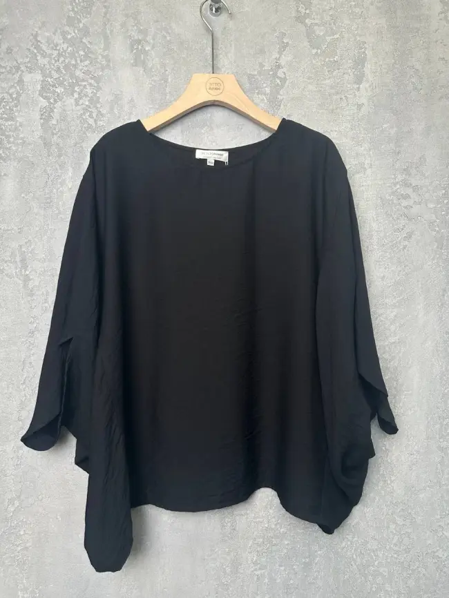 Блуза оверсайз ЭттоПлюс 31599 Размер 48-58 фото 11