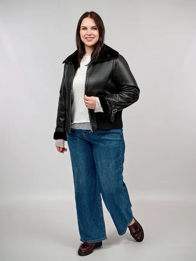 Дубленка 18702 Размер 48-54 фото 6