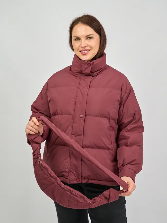 Куртка+сумка 5004 Размер 48-56 фото 9