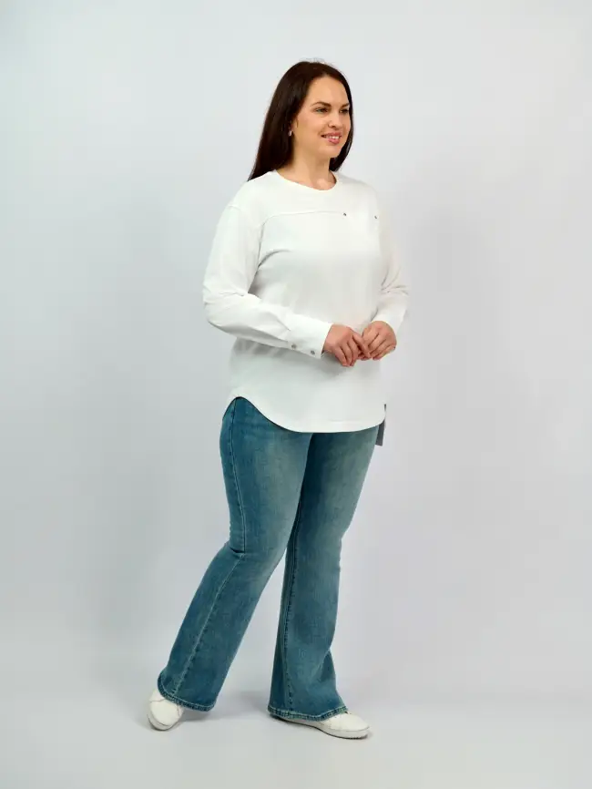 Лонгслив 8132 Размер 48-54 фото 38