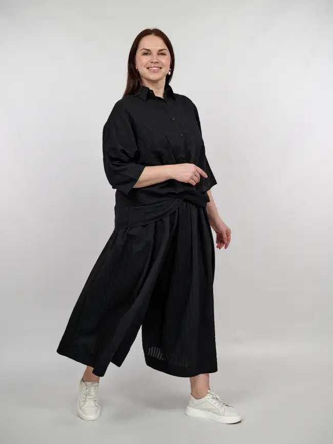 Кюлоты 88273 Батал Размеры 54-60 фото 4