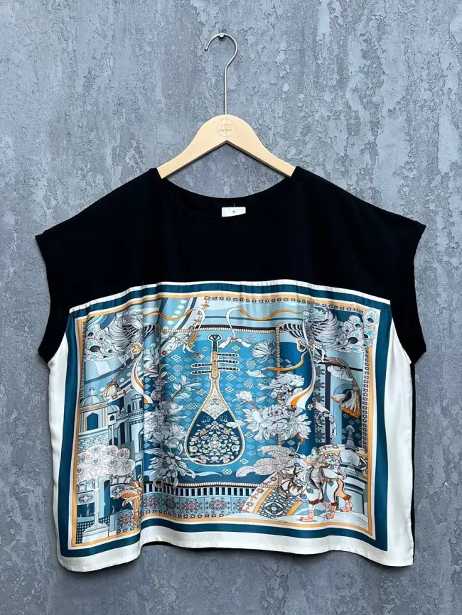 Блуза Италия 8860 Размер 50-58 фото 37