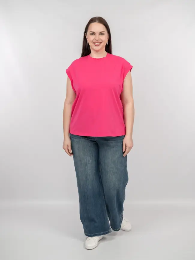 Футболка с вставкой ЭттоПлюс 0025 Размер 50-56 фото 15