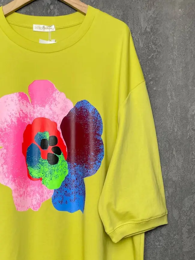 Лонгслив Цветы 25001 ЭттоПлюс Размер 50-58 фото 42