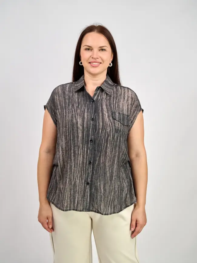 Блуза 421 размер 52- 58 фото 1