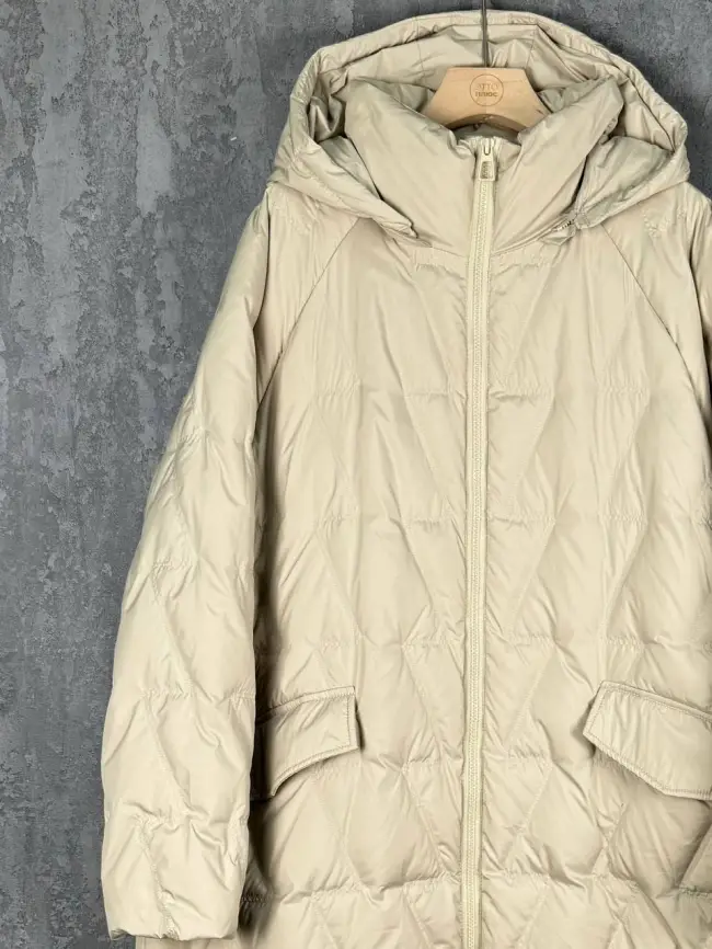 Пальто стеганое облегченное 8809 фото 12