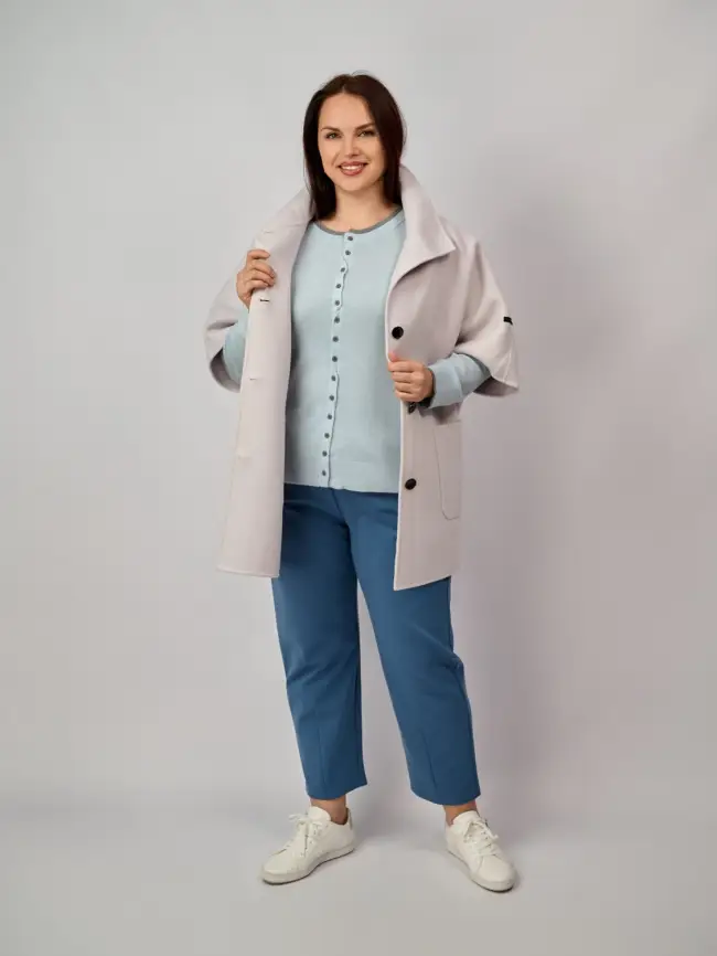 Брюки 33494 ЭттоПлюс размеры 52-58 фото 111