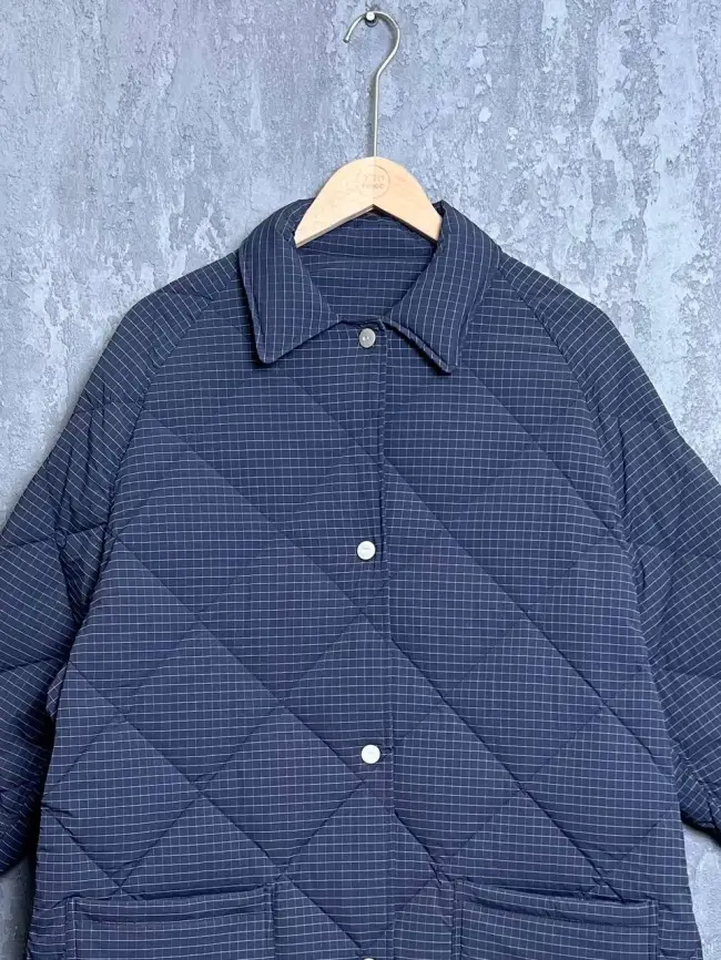 Пуховое пальто 61010 Размер 50-56 фото 13