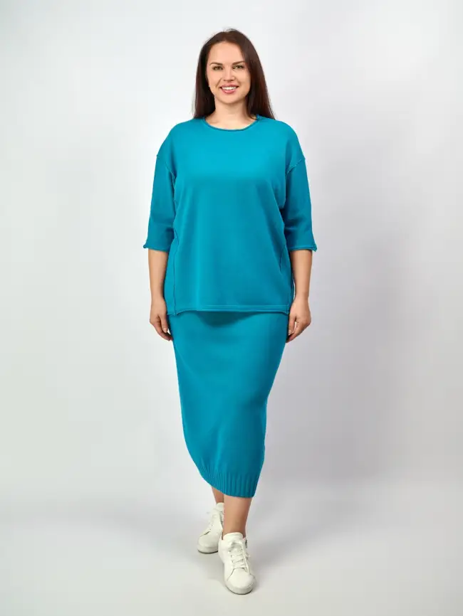 Юбка ЭттоПлюс 665 Размер 50-58 фото 1