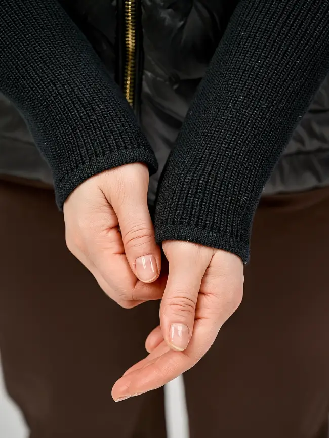 Куртка с трикотажным рукавом 6560 Размер 48-54 фото 12