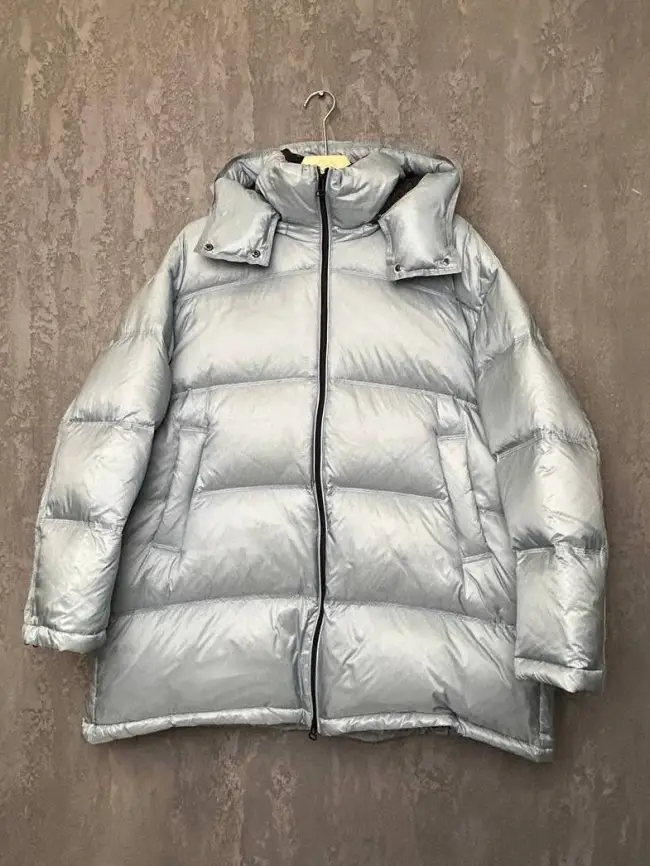 Пуховик зимний 9903 удлиненный Размер 50-60 фото 60