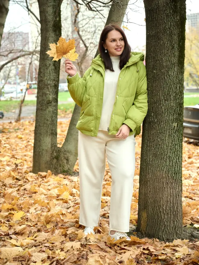 Пуховая куртка ЭттоПлюс 2553 Размер 48-54 фото 135