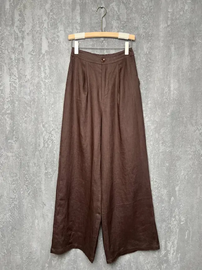 Брюки лен палаццо 25030 фото 13