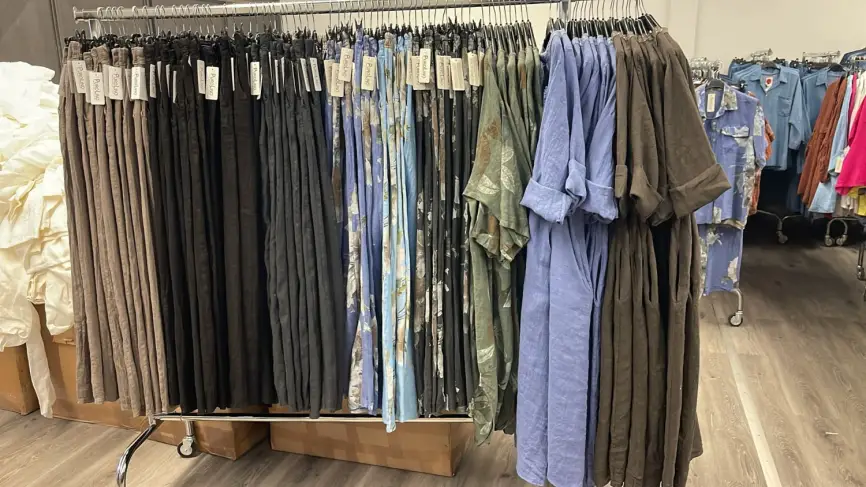 Брюки лен Италия 9527 фото 7