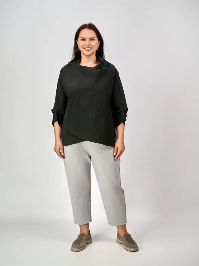 Блуза 33491 ЭттоПлюс Размер 50-58 фото 3