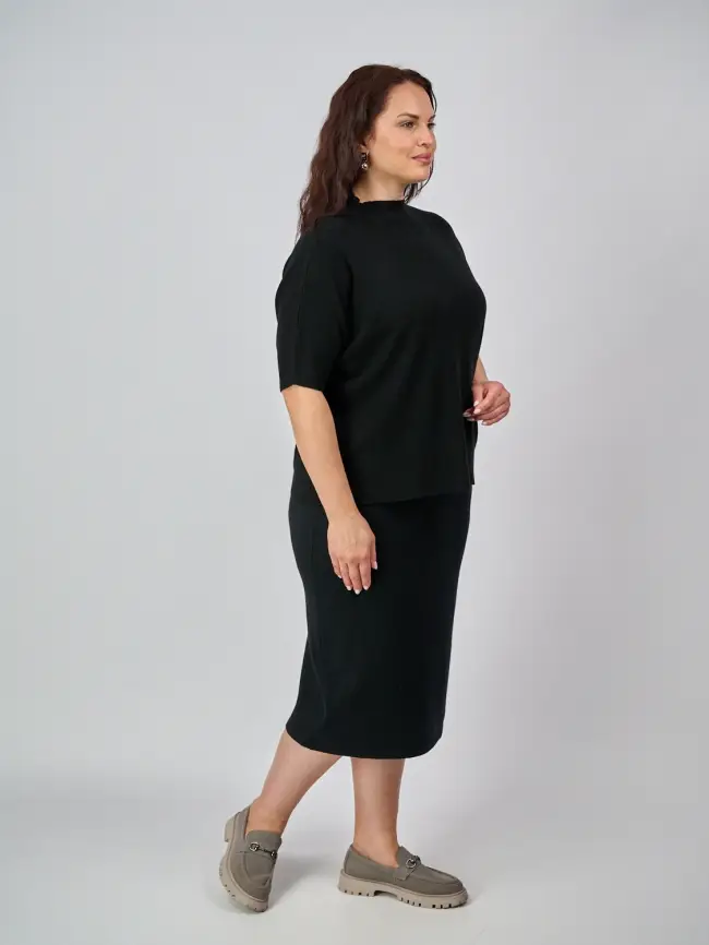 Джемпер короткий рукав ЭттоПлюс 707 Размер 50-58 фото 43