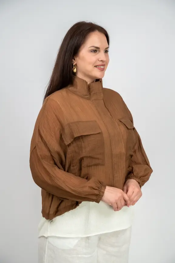 Ветровка-пыльник 9025 Размер 50-58 фото 89