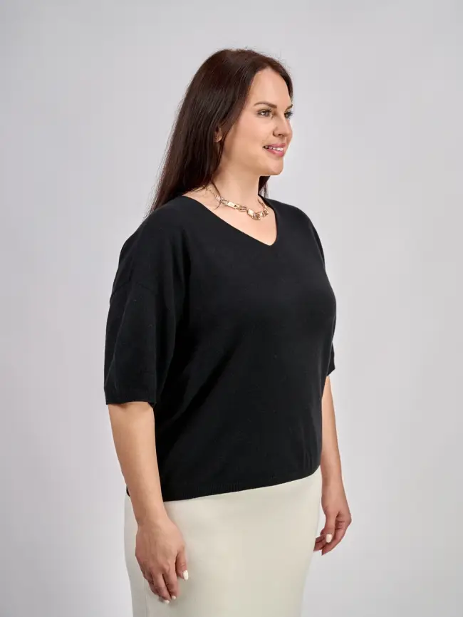 Джемпер 20241 ЭттоПлюс Размер 50-58 фото 6