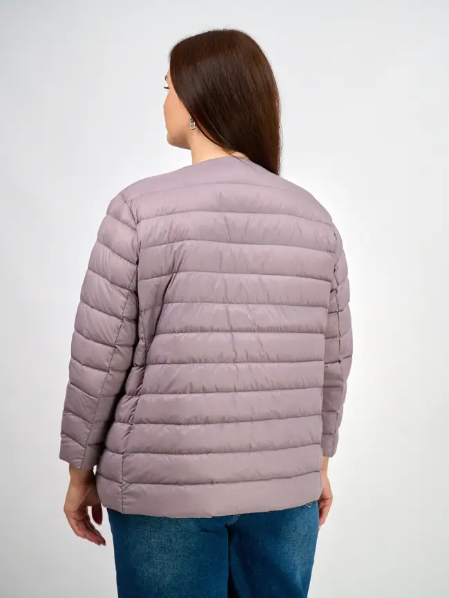 Легкая пуховая куртка 8802 Размер 46-56 фото 98