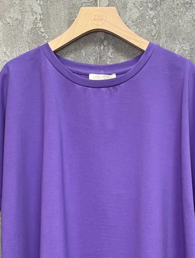 Футболка база ЭттоПлюс Хлопок 0019-1 Размер 50-58 фото 84