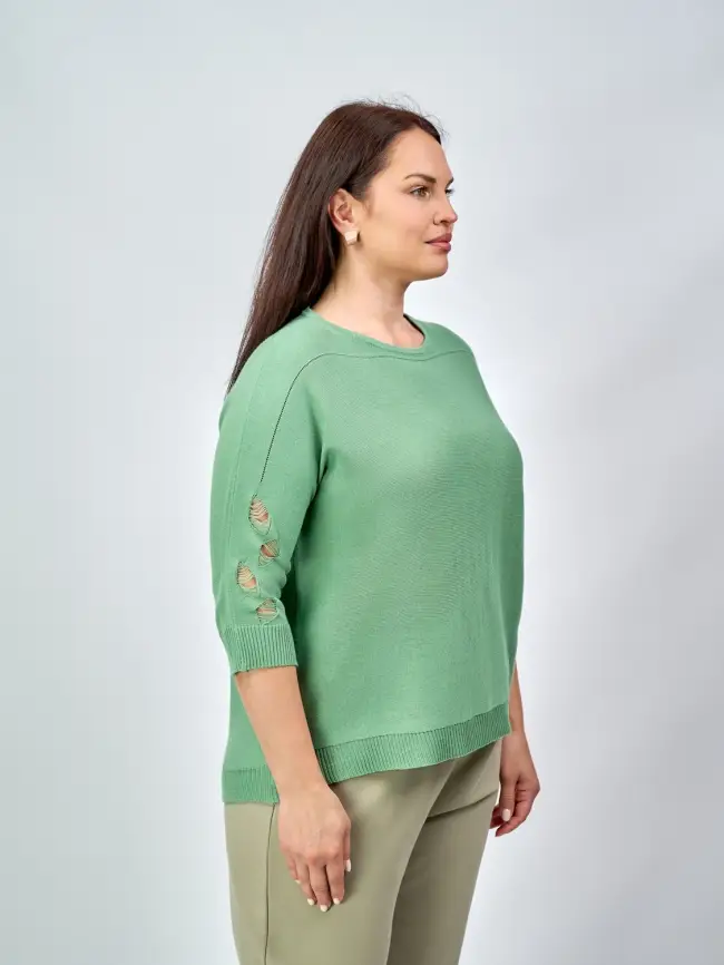 Джемпер гранж 8912 Размер 50-58 фото 26