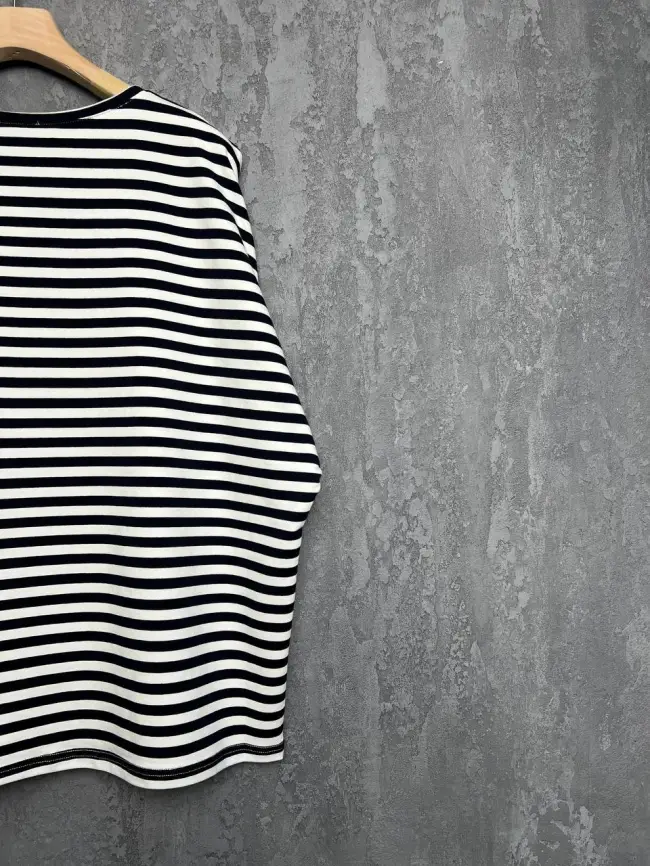 Футболка полоска ЭттоПлюс 33415 Размеры 50-58 фото 50