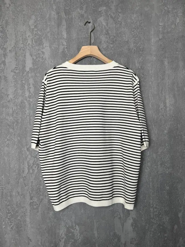 Джемпер в полоску ЭттоПлюс 25412 Размер 50-58 фото 13