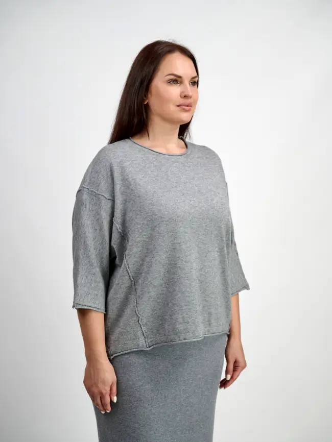 Джемпер ЭттоПлюс 902 Размер 50-58 фото 30