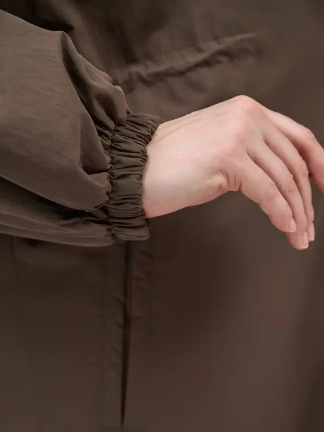 Плащ с утепленной подкладкой 8401 Размер 54-60 фото 15