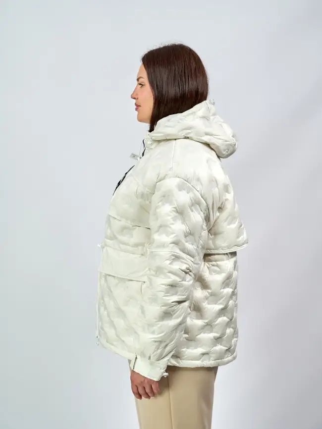Пуховая куртка 9025 Размер 50-58 фото 6