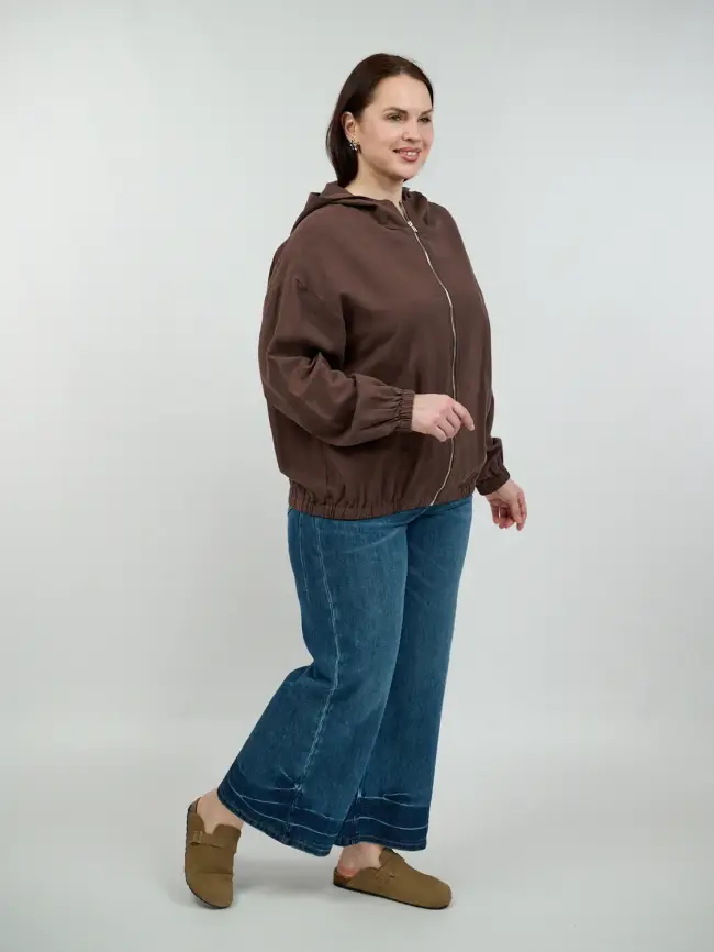 Бомбер лен 25016 фото 38