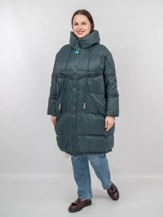 Пуховик 2510 Размер 50-56 фото 3