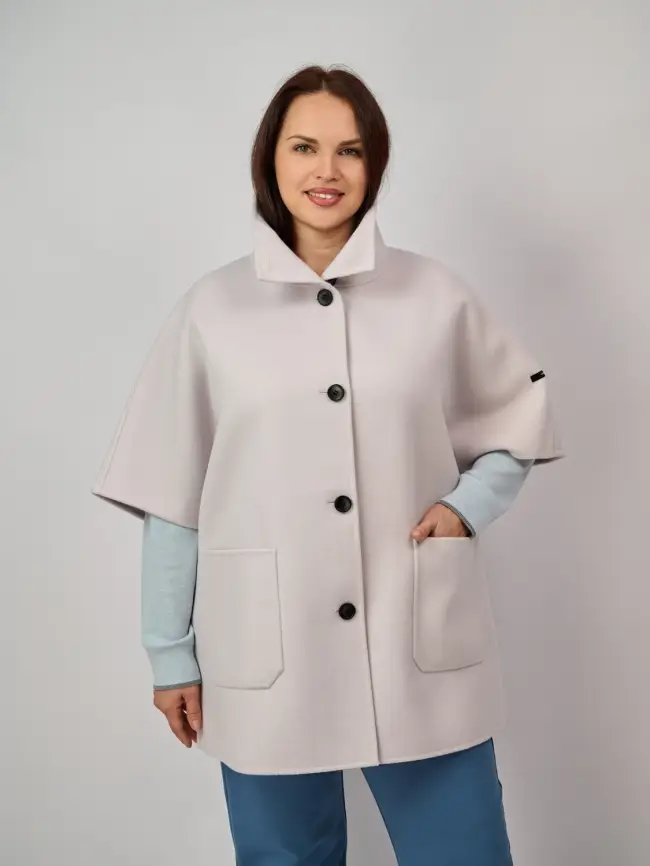 Пальто шерсть 0718 Размер 50-58 фото 46