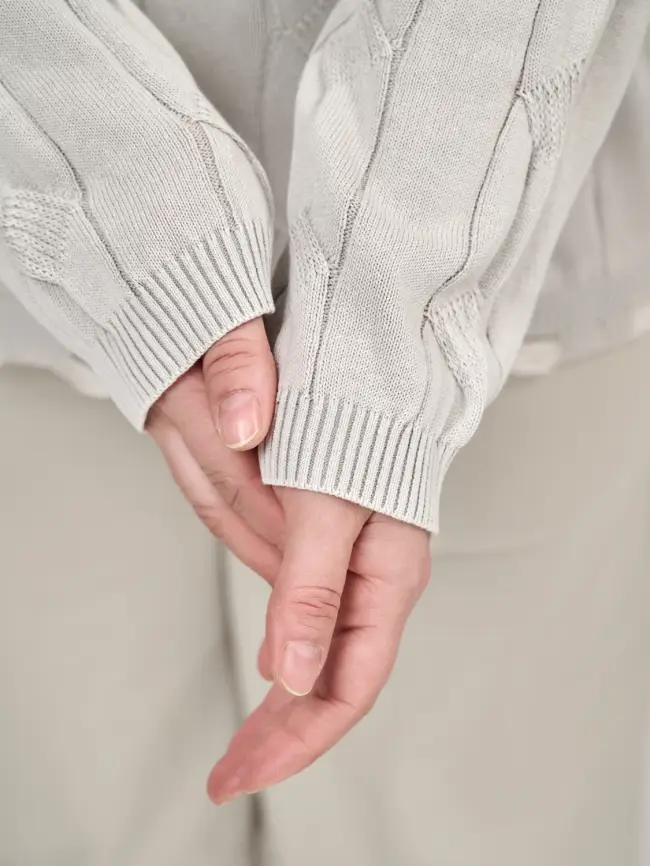 Джемпер Италия косы 3388 Размер 50-58 фото 70