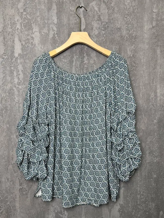 Блуза ЭттоПлюс 34184 Размеры 50-58 фото 16