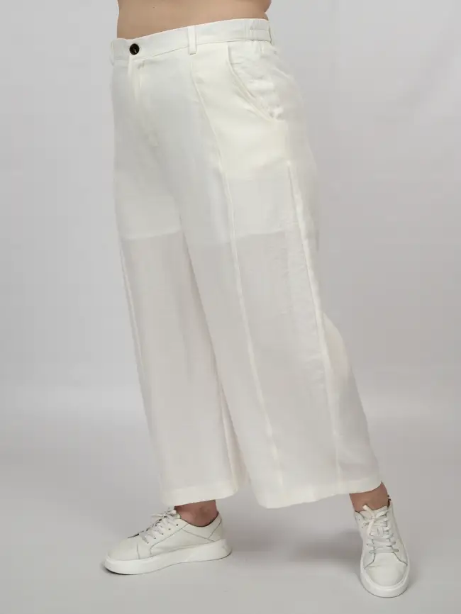 Брюки палаццо 38317 размер 54- 58 фото 29