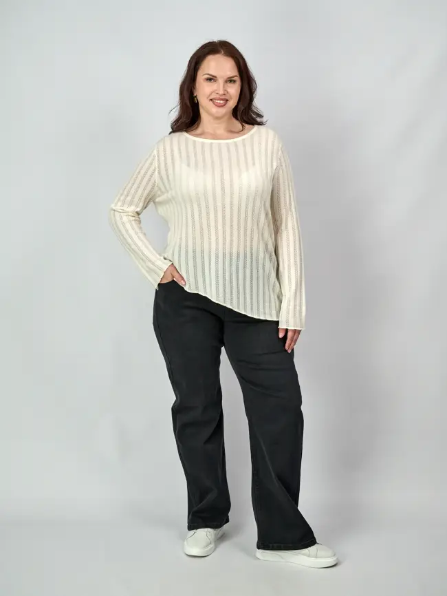 Джемпер 23087 Размер 50-58 фото 19