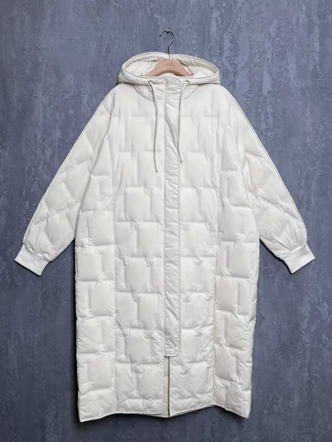 Пуховое пальто 6327 Размеры 50-60 фото 8