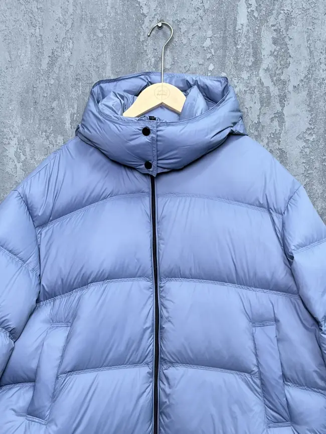 Пуховик зимний 9906 удлиненный Размер 50-60 фото 12