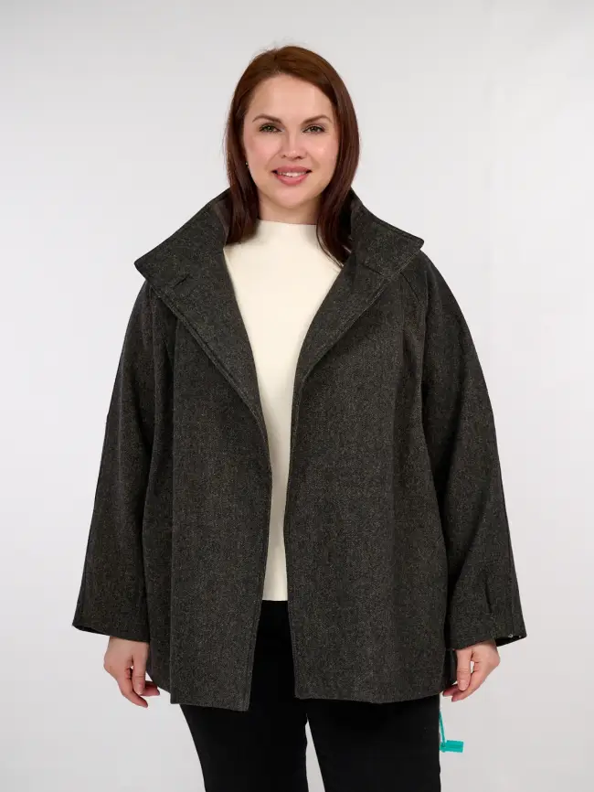 Пальто 98096 Размер 48-52 фото 11